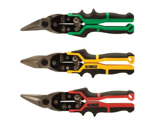 Ножиці по металу DeWALT ERGO Aviation, 3 шт, L250 мм. (DWHT14676-0)