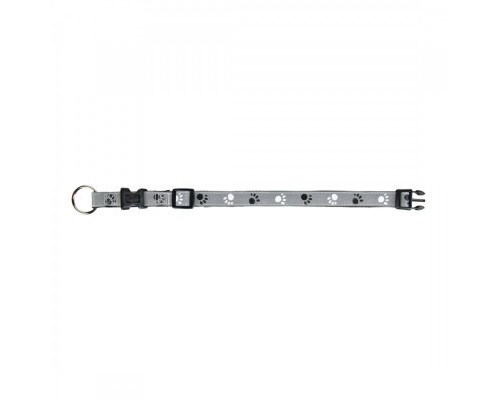 Нашийник для тварин Trixie Silver Reflect світловідбиваючий XS-S: 22-35 см/15 мм сірий (4011905122212)