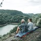 Спальний мішок Naturehike з натуральним пухом CWM400 NH17Y010-R темно-синій (6927595762424)