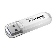 USB флеш накопичувач Wibrand 32GB Marten White USB 3.2 Gen 1 (USB 3.0) (WI3.2/MA32P10W) 