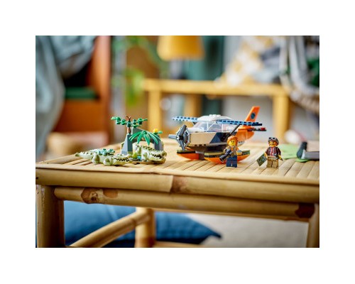 Конструктор LEGO City Водний літак для дослідження джунглів (60425)
