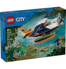 Конструктор LEGO City Водний літак для дослідження джунглів (60425)