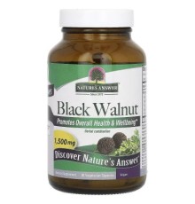 Трави Nature's Answer Чорний горіх, 1500 мг, Black Walnut, 90 вегетаріанських капсул (NTA-16017)