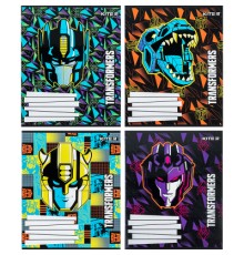 Зошит Kite Transformers 12 аркушів, коса лінія (TF24-235)