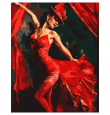 Картина по номерам Santi Кабаре 40 х 50 см (954859)