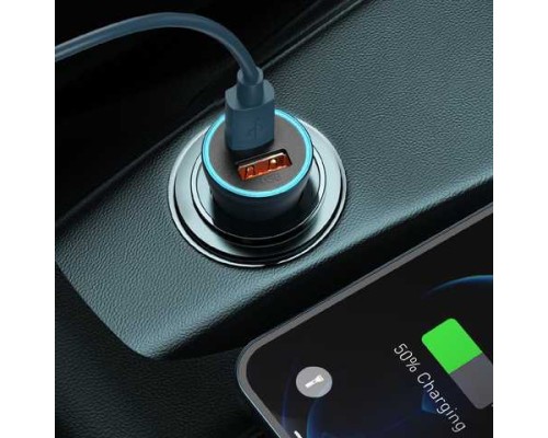 Зарядний пристрій Baseus Golden Contactor Pro Dual Quick 1 USB QC 3.0 + Type-C PD (40W) Black (TZCCJD-0G)