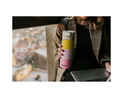 Термокружка Kambukka Etna 500 мл жовто-рожевий (11-01045)