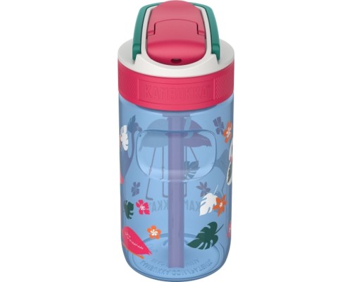 Пляшка для води Kambukka Lagoon 400 мл Blue Flamingo синій/фуксія (11-04052)