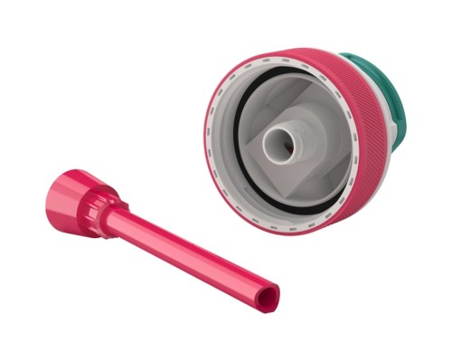 Пляшка для води Kambukka Lagoon 400 мл Blue Flamingo синій/фуксія (11-04052)