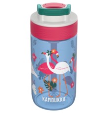Пляшка для води Kambukka Lagoon 400 мл Blue Flamingo синій/фуксія (11-04052)