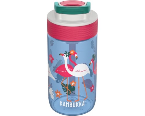Пляшка для води Kambukka Lagoon 400 мл Blue Flamingo синій/фуксія (11-04052)