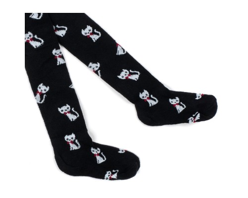 Колготки дитячі UCS Socks з котиками (M0C0301-2117-1G-black)