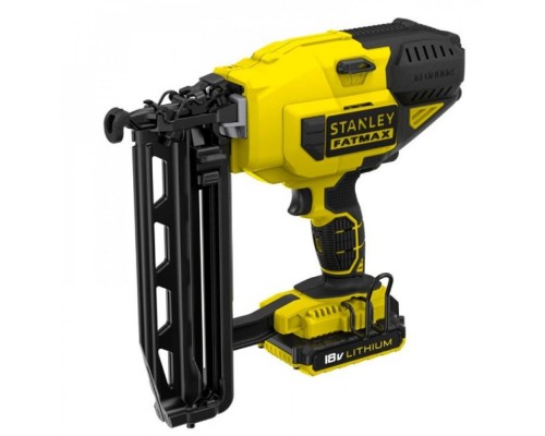 Цвяхозабивач Stanley FatMax, 18V, цвяхи 1.6/64 мм, 2.6 кг, 2x2Ah, ЗП, кейс (FMC792D2)