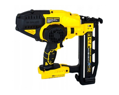 Цвяхозабивач Stanley FatMax, 18V, цвяхи 1.6/64 мм, 2.6 кг, 2x2Ah, ЗП, кейс (FMC792D2)