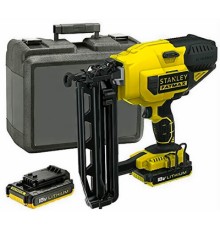 Цвяхозабивач Stanley FatMax, 18V, цвяхи 1.6/64 мм, 2.6 кг, 2x2Ah, ЗП, кейс (FMC792D2)