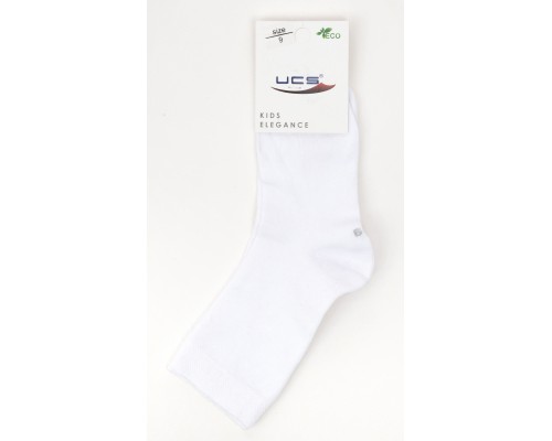 Шкарпетки дитячі UCS Socks однотонні (M0C0101-0167-М-13-white)