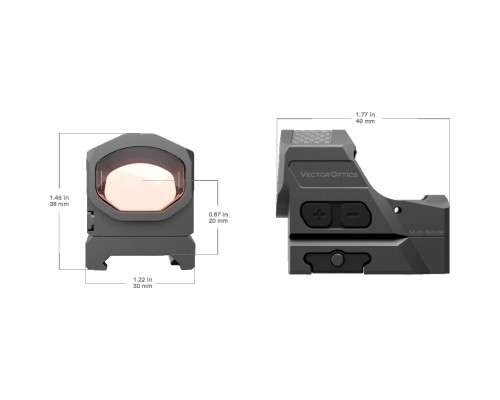 Коліматорний приціл Vector Optics Frenzy-X 1x19x26 MRS GenII (SCRD-SM64) Коліматорний приціл Vector Optics Frenzy-X 1x19x26 MRS GenII (SCRD-SM64)