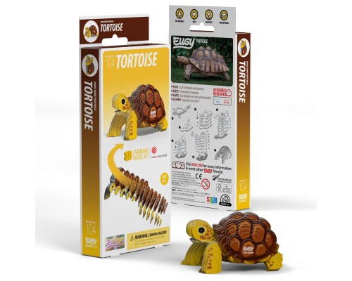 Пазл Eugy 3D Зоопарк Черепаха (XEG-104)