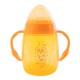 Поїльник-непроливайка Baby Team З силіконовим спаутом і ручками 250 мл (4824428050043)