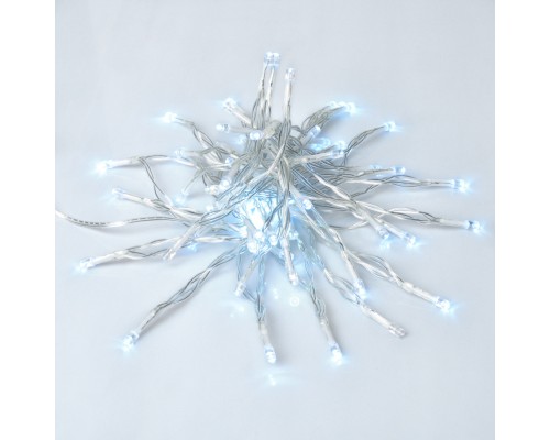 Гірлянда YES! Fun Нитка 70 LED Холодно-біла 4.9 м Мерехтіння USB (975063)
