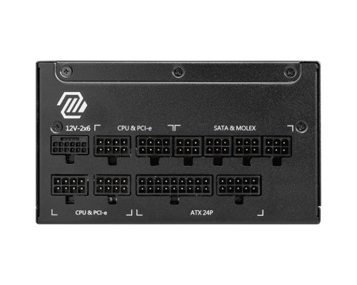 Блок живлення MSI 1250W (MAG A1250GL PCIE5)