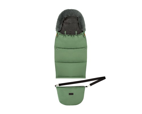 Зимовий конверт MoMi Sleeping bag 2 в 1 green (AKCE00051)