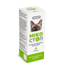 Краплі для тварин ProVET Мікостоп Для котів та собак Для зовнішнього застосування Протигрибковий препарат 10 мл (4823082427383)