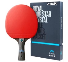 Ракетка для настільного тенісу Stiga Royal Crystal 4 Star FL (1214-2818-01) (931152)
