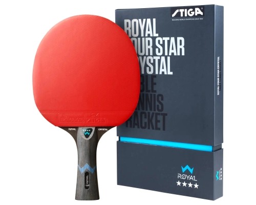 Ракетка для настільного тенісу Stiga Royal Crystal 4 Star FL (1214-2818-01) (931152)
