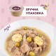 Вологий корм для кішок Delickcious Суп з тунця з додаванням міні кукурудзи та зеленого горошку 80 г (4820269141575)