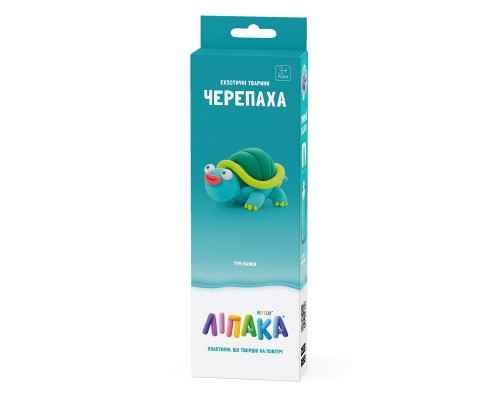 Набір для творчості Lipaka пластилину, Черепаха (30126-UA01)