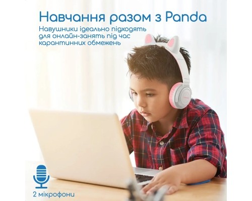 Навушники Promate Panda Bubblegum (panda.bubblegum)