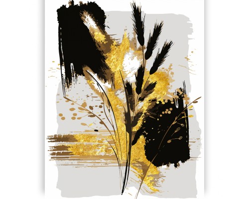 Картина по номерам Santi Колоски, 40*50см, поталь (955291)