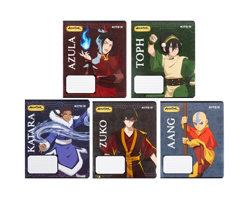 Зошит Kite Avatar, 18 аркушів, клітинка (AV24-236)