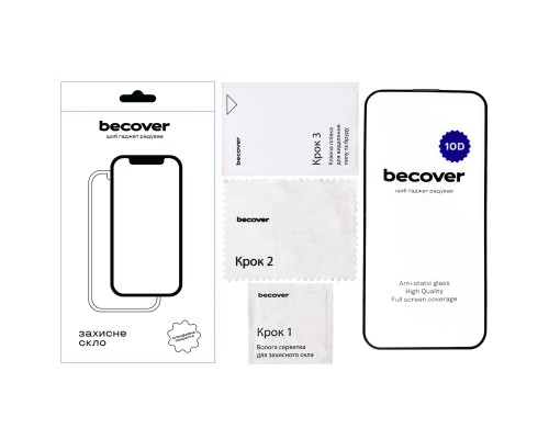 Скло захисне BeCover Honor 200 lite 10D Black (713162)