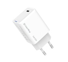Зарядний пристрій ColorWay GaN Mini 65W PD Port PPS USB-C white (CW-CHS049PD-WT)