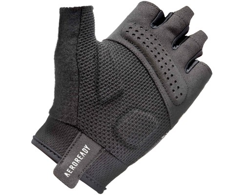 Рукавички для фітнесу Adidas Essential Training Gloves ADGB-15001AB чорний, сірий S (885652026949)