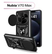 Чохол до мобільного телефона BeCover Military Nubia V70 Max Black (713535)