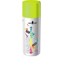 Аерозольна фарба для автомобіля New Ton флуоресцентна 1026 жовта, аер. 400 мл (000000682)