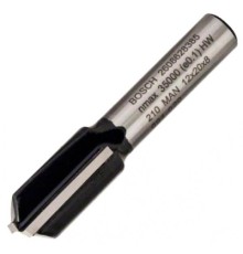 Фреза Bosch Professional пазова з двома лезами, Std, S8, D12, L20 (2.608.628.385)