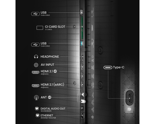 Телевізор Hisense 75U8Q
