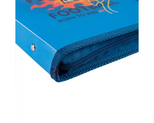 Папка для зошитів Yes пластикова на блискавці Football В5 (492205)