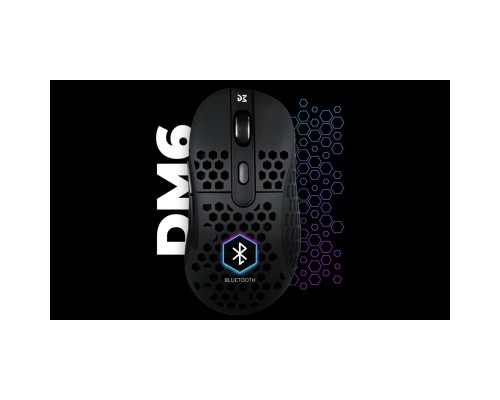 Мишка Dream Machines DM6 Holey Trio Wireless/Bluetooth/USB Black (DM6_HOLEY_TRIO)