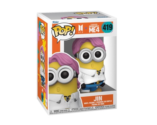 Фігурка Funko Pop серії Minions x BTS - Джін (85965)