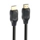 Кабель мультимедійний HDMI M to HDMI M 3.0m V2.0 4K60Hz black ColorWay (CW-CBHD079-BK)