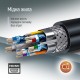 Кабель мультимедійний HDMI M to HDMI M 3.0m V2.0 4K60Hz black ColorWay (CW-CBHD079-BK)