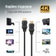 Кабель мультимедійний HDMI M to HDMI M 3.0m V2.0 4K60Hz black ColorWay (CW-CBHD079-BK)