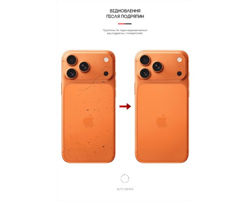 Плівка захисна Armorstandart Back panel Carbone Apple iPhone 17 Pro Max Transparent (ARM86201)