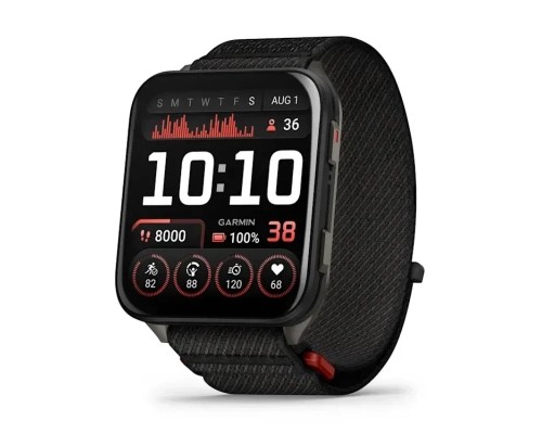 Смарт-годинник Garmin Venu X1, Black, GPS (010-02980-02)