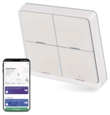 Розумний вимикач EMOS H5013 4 buttons ZigBee 3.0 White (H5013)